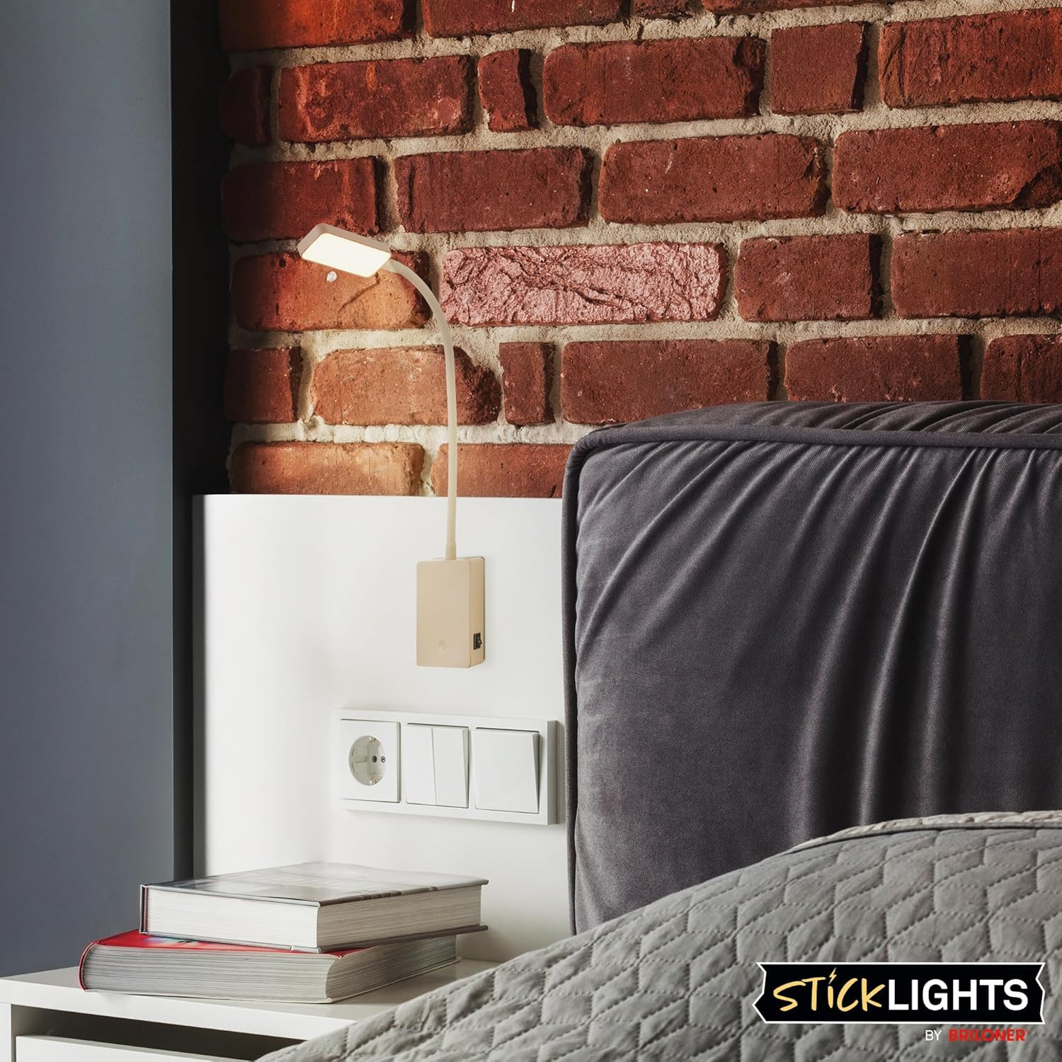 LUCE NOTTURNA LED 2W 3K DIMM.BEIGE