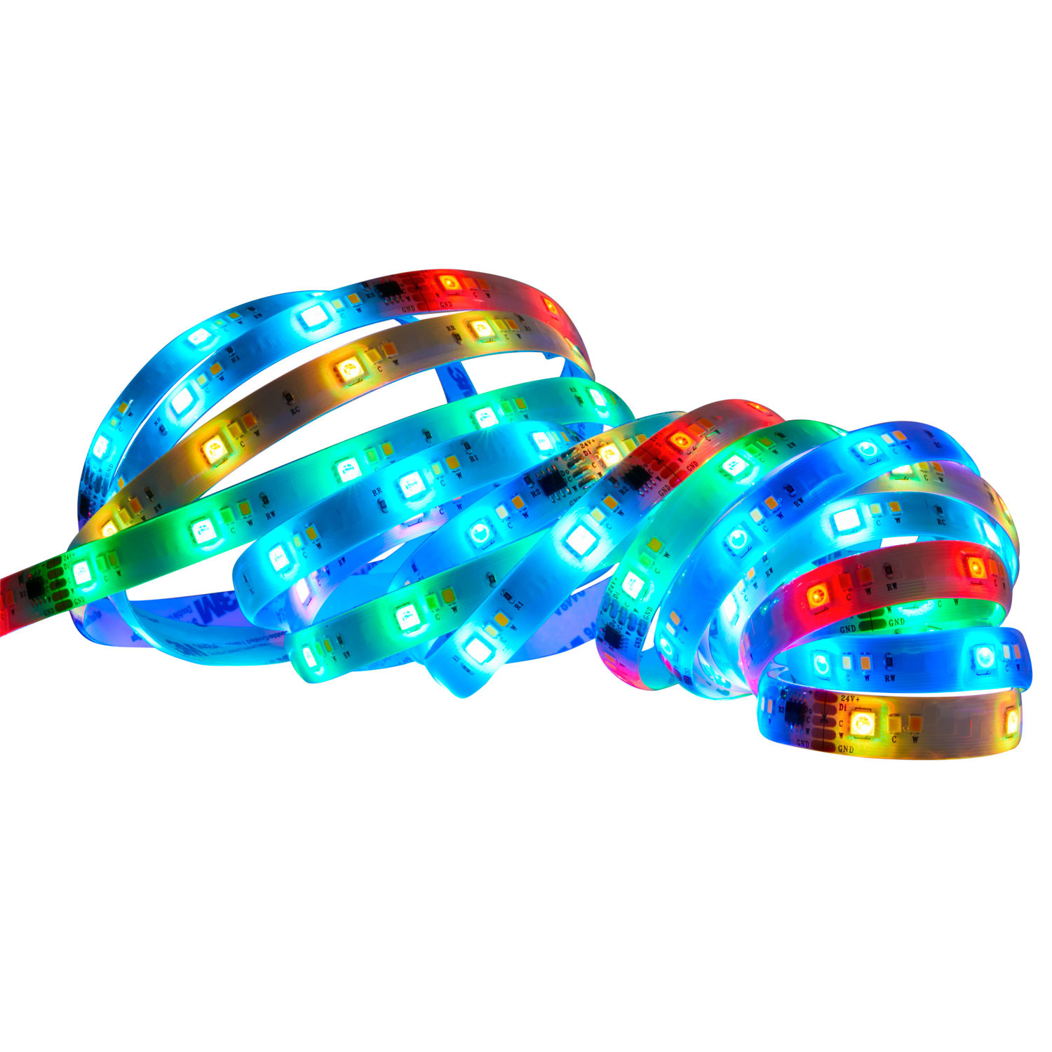 STRISCIA LED 24W 5MT.DIMM.AUTOADESIVO BIANCO