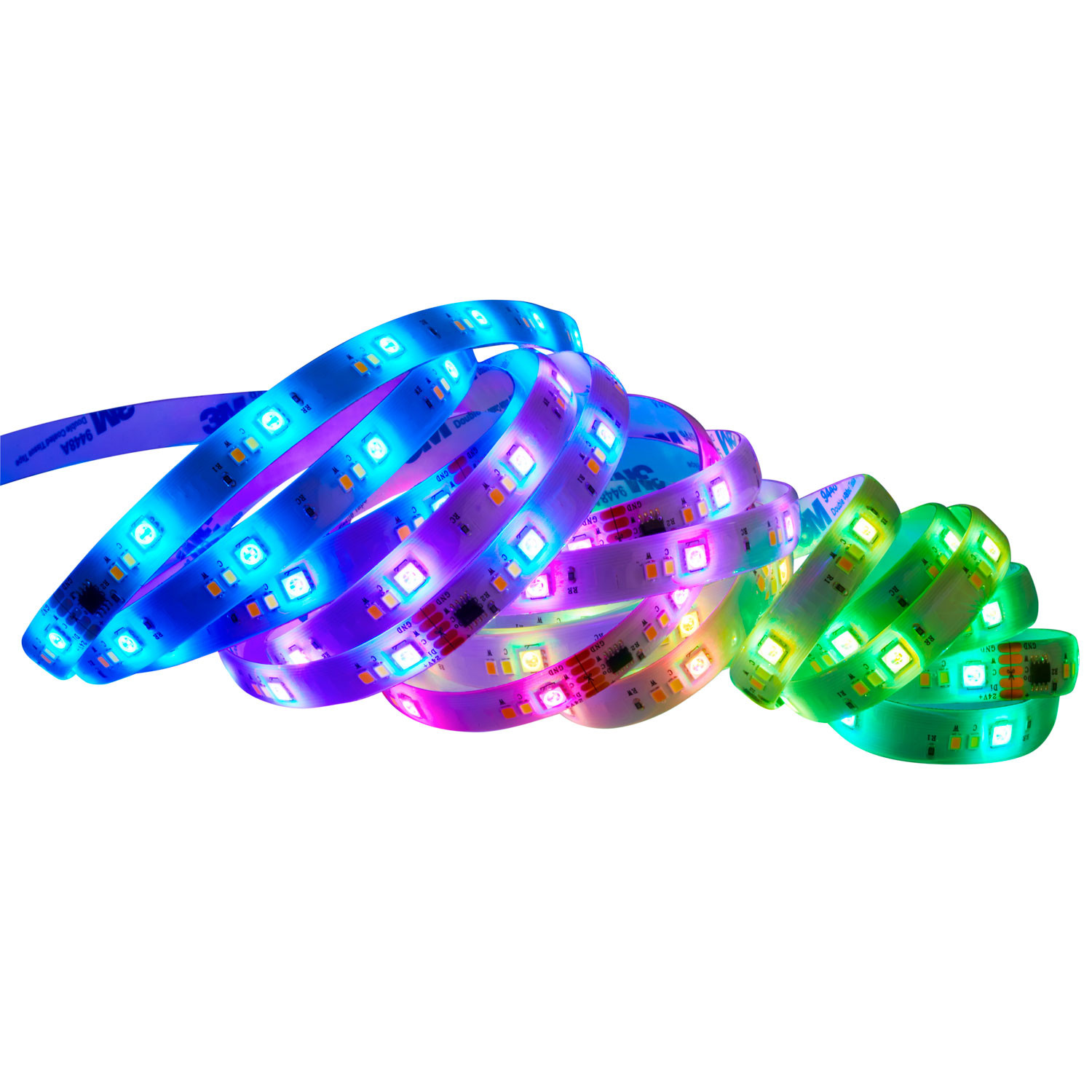 STRISCIA LED 24W 5MT.DIMM.AUTOADESIVO BIANCO