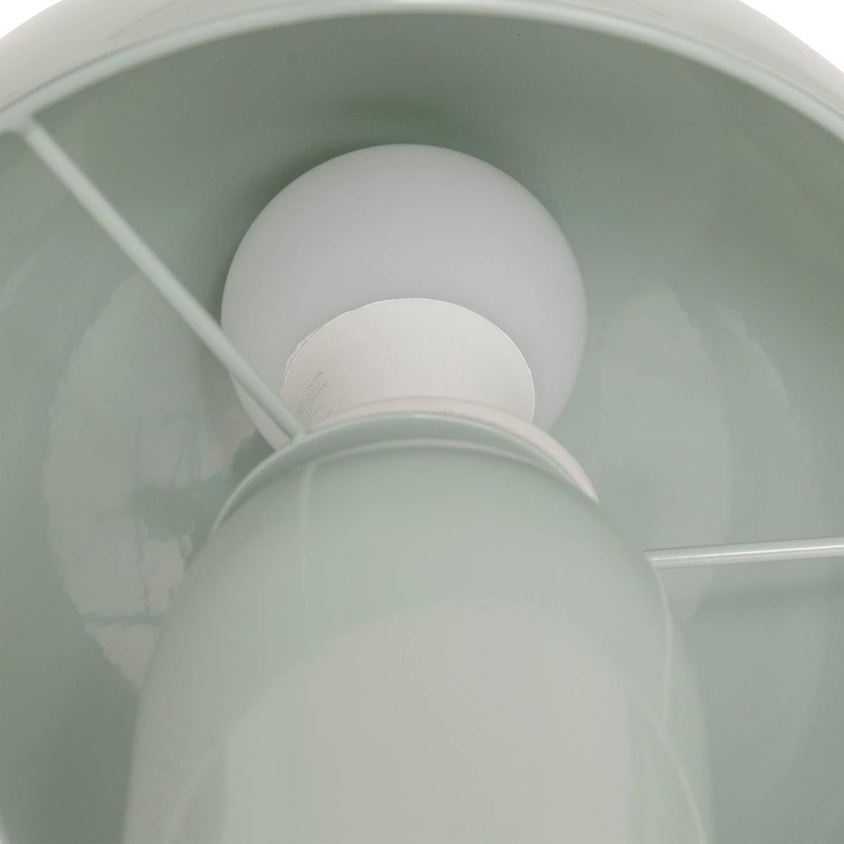 LAMPADA FUNGO LITO H.24.5 METALLO VERDE KAKI