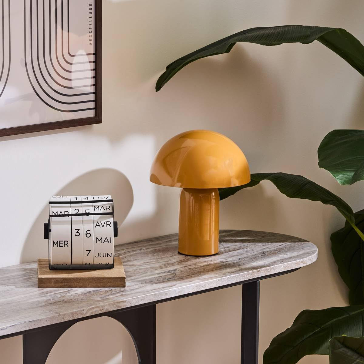 LAMPADA FUNGO LITO H.24.5 MET.OCRA