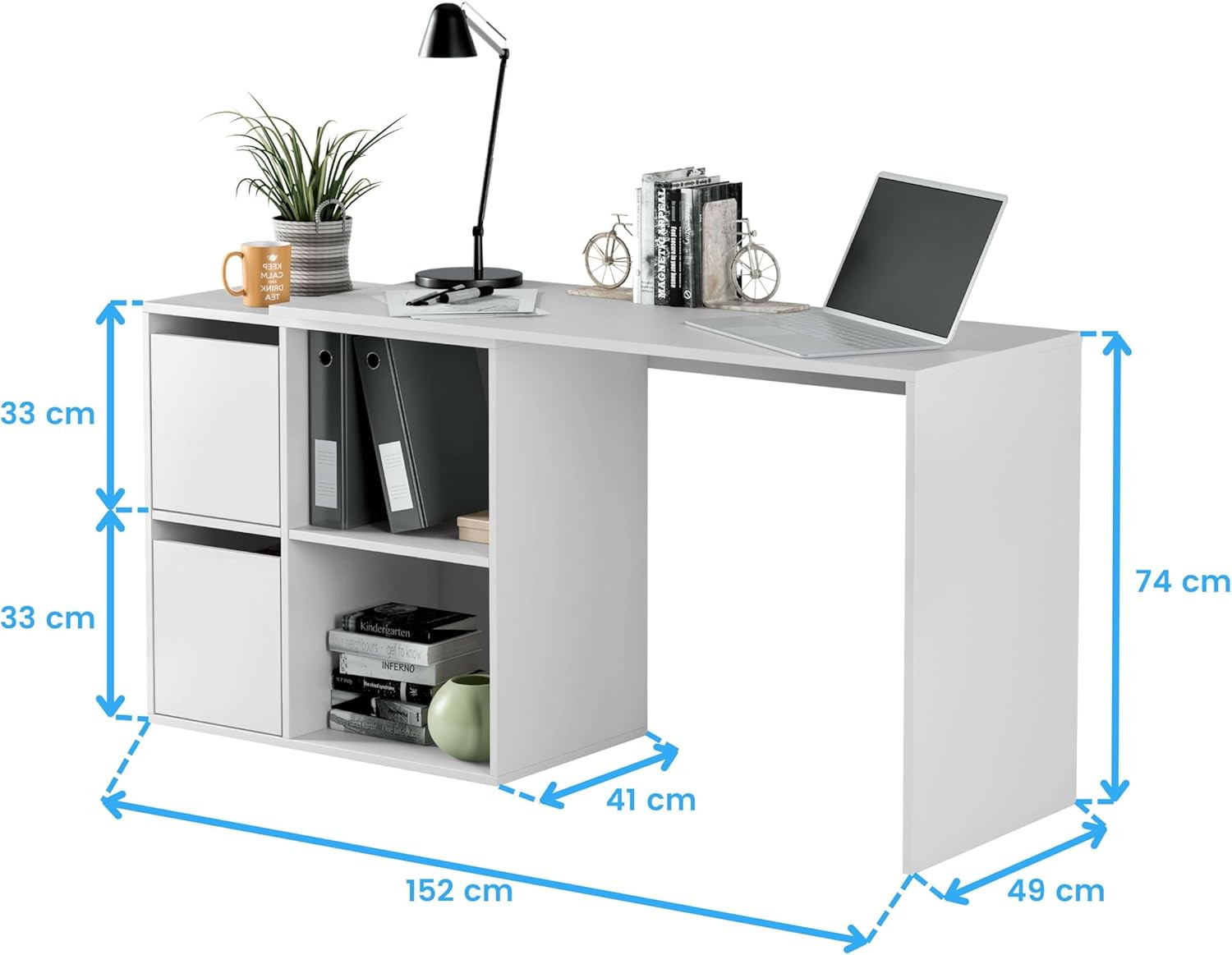 SCRIVANIA MULTIPOSIZIONE AD ANGOLO