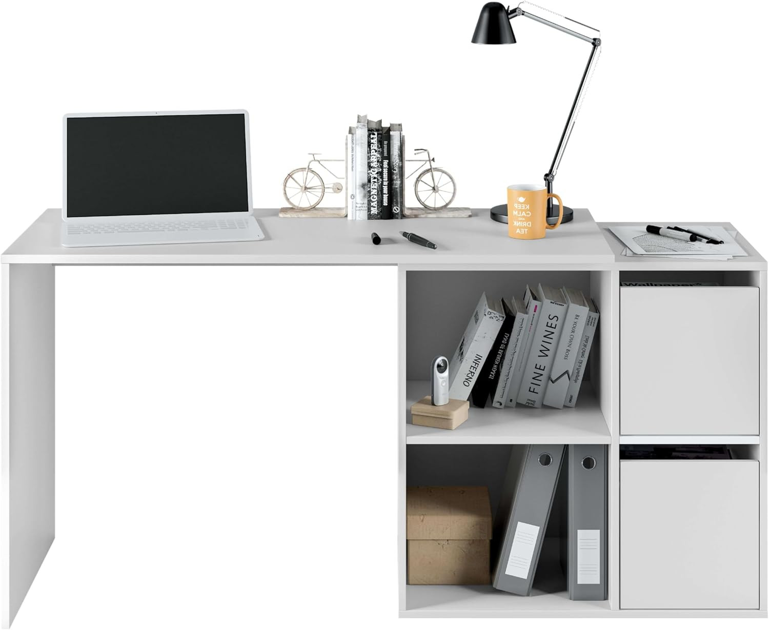 SCRIVANIA MULTIPOSIZIONE AD ANGOLO