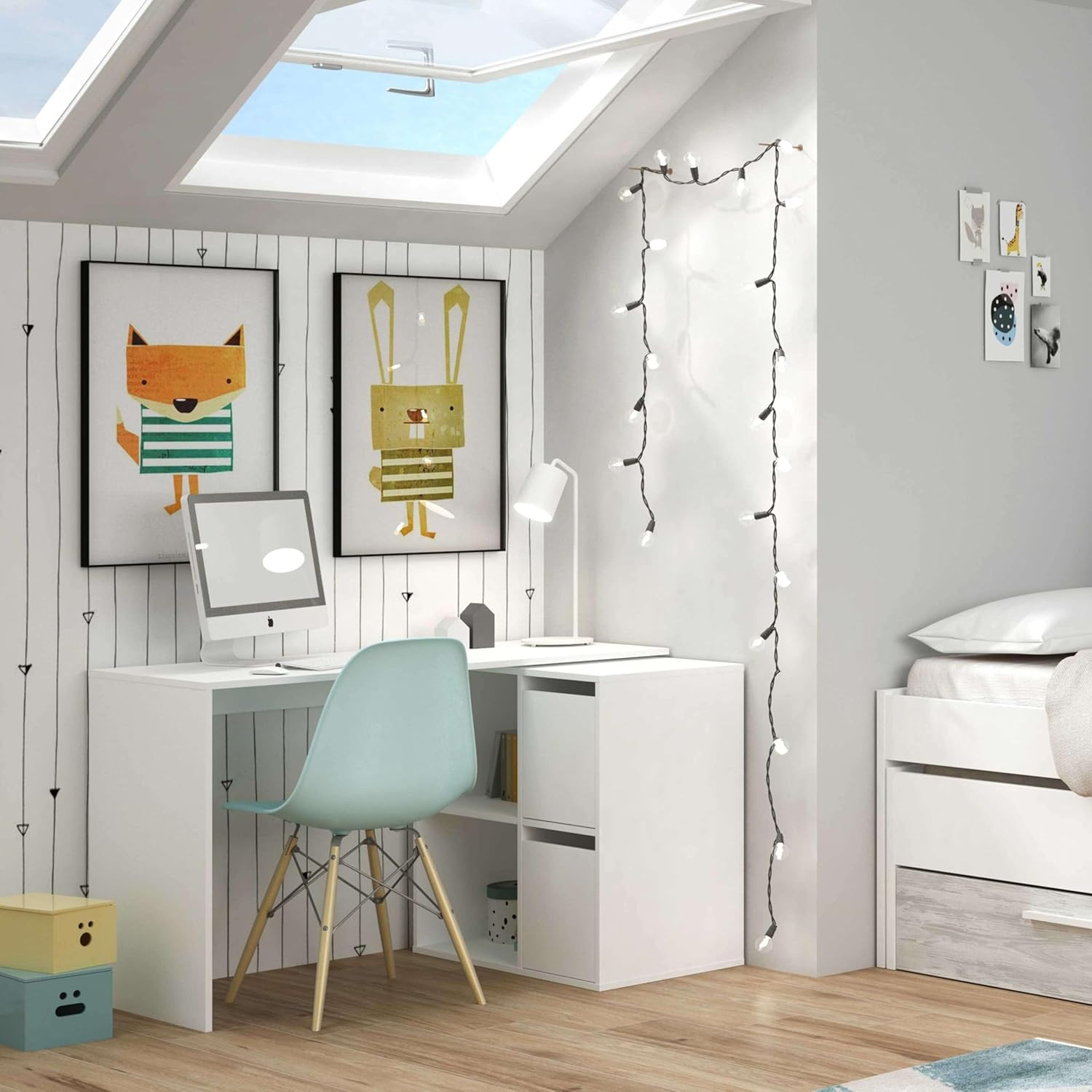 SCRIVANIA MULTIPOSIZIONE AD ANGOLO