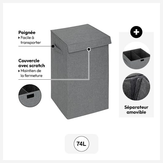 P/BIANCHERIA 74LT.GRIGIO CEMENTO