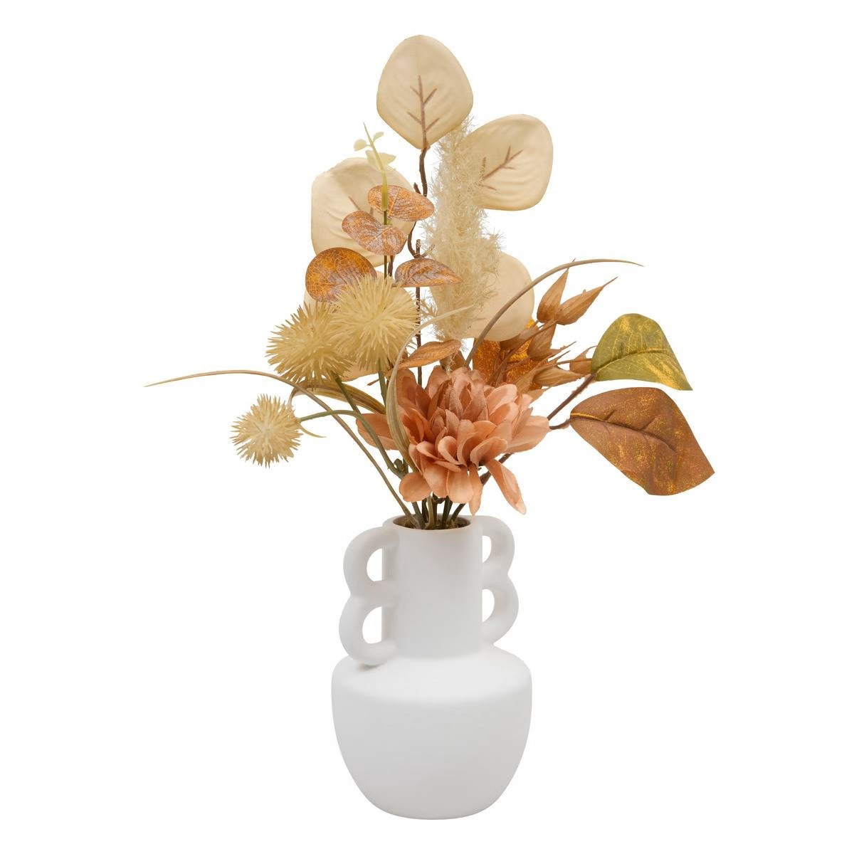 VASO CON FIORI H.35 ASSORTITI