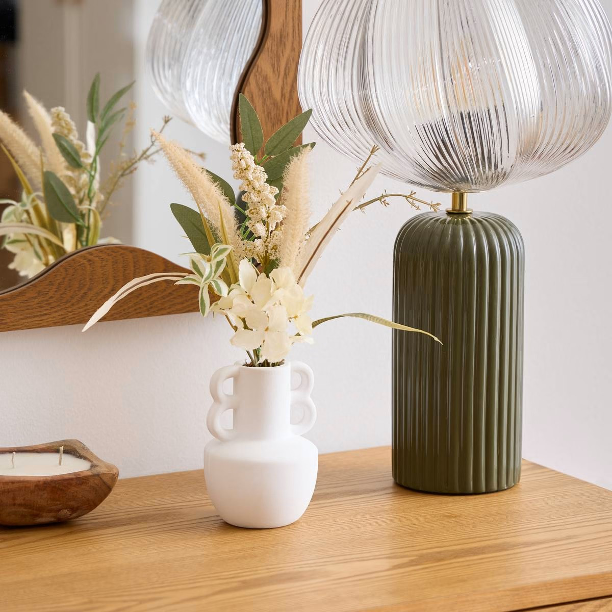 VASO CON FIORI H.35 ASSORTITI