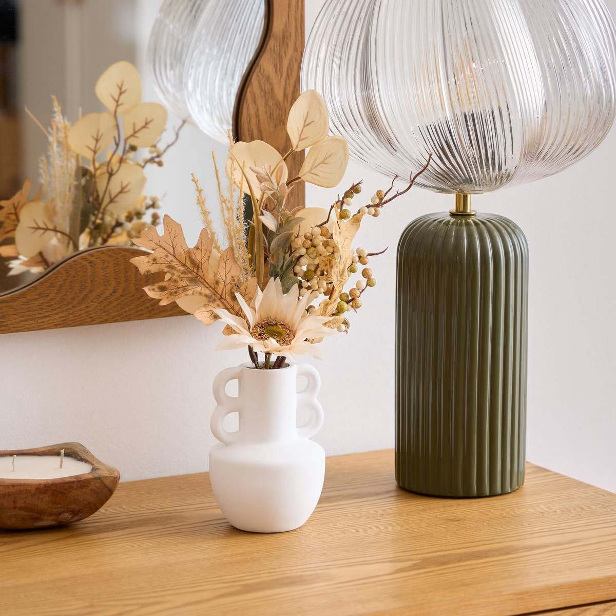 VASO CON FIORI H.35 ASSORTITI