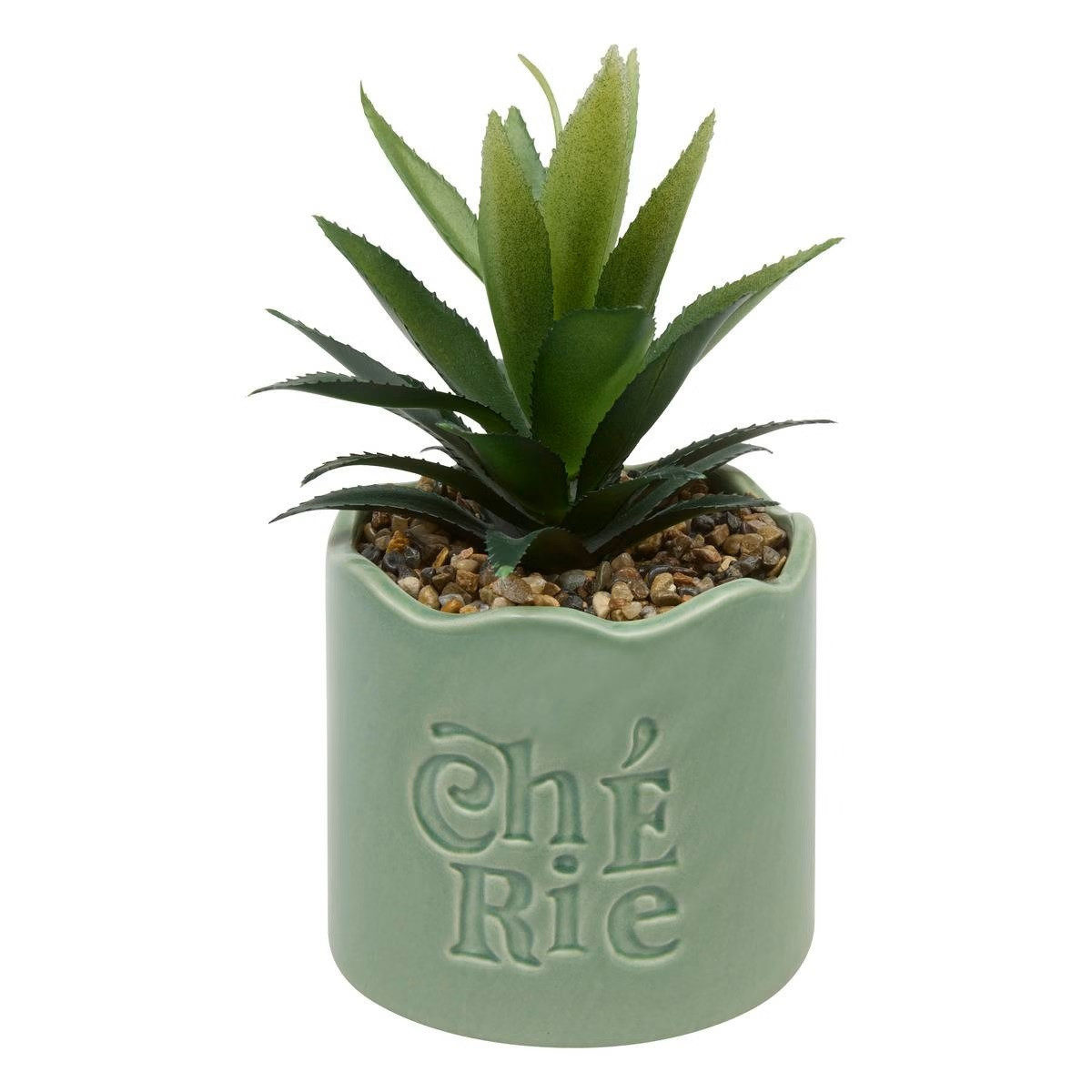 PIANTA C/VASO CCERAMICA H.17 ASS.