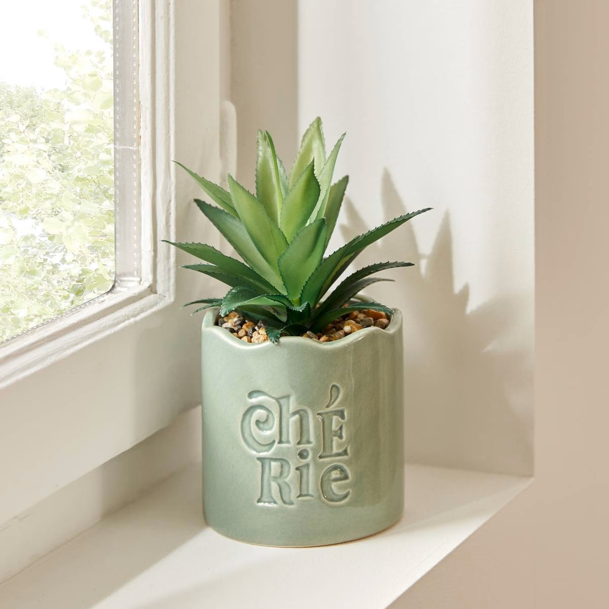 PIANTA C/VASO CCERAMICA H.17 ASS.