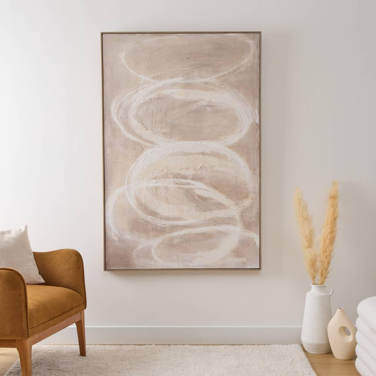 TELA C/CORNICE KRISNA CM.150X100 BEIGE