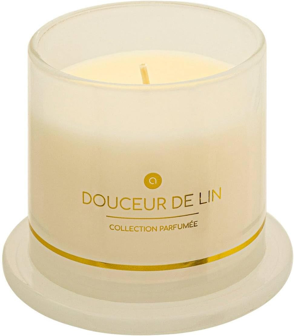 CANDELA PROFUMATA FIORE LINO 240GR.