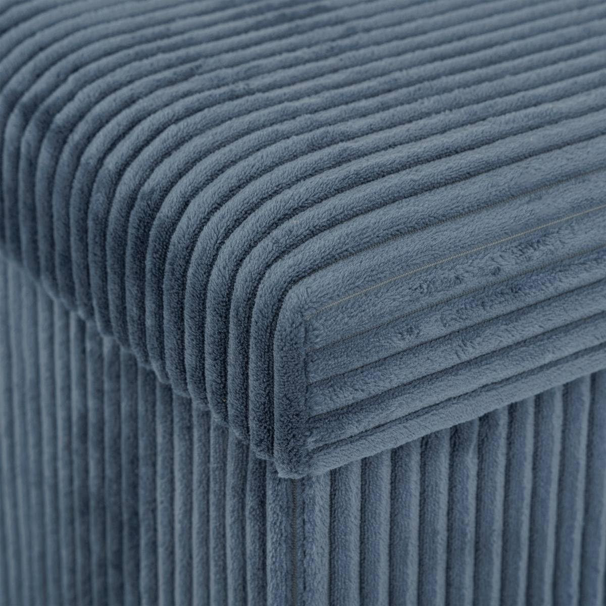 *POUF PIEGHEVOLE ARUM CM.38X38 BLU