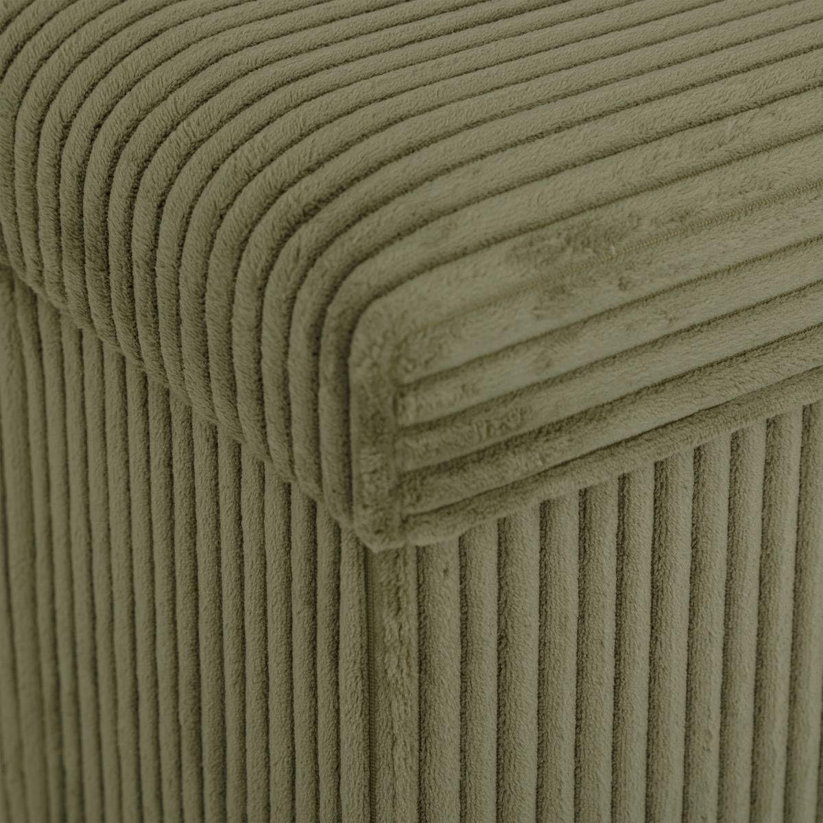 POUF PIEG.ARUM COSTE CM.76X38 VERDE