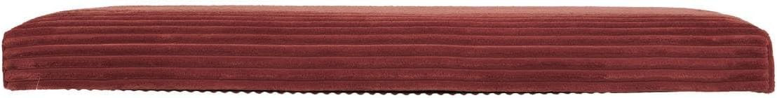 POUF PIEG.ARUM COSTE CM.76X38 ROSSO