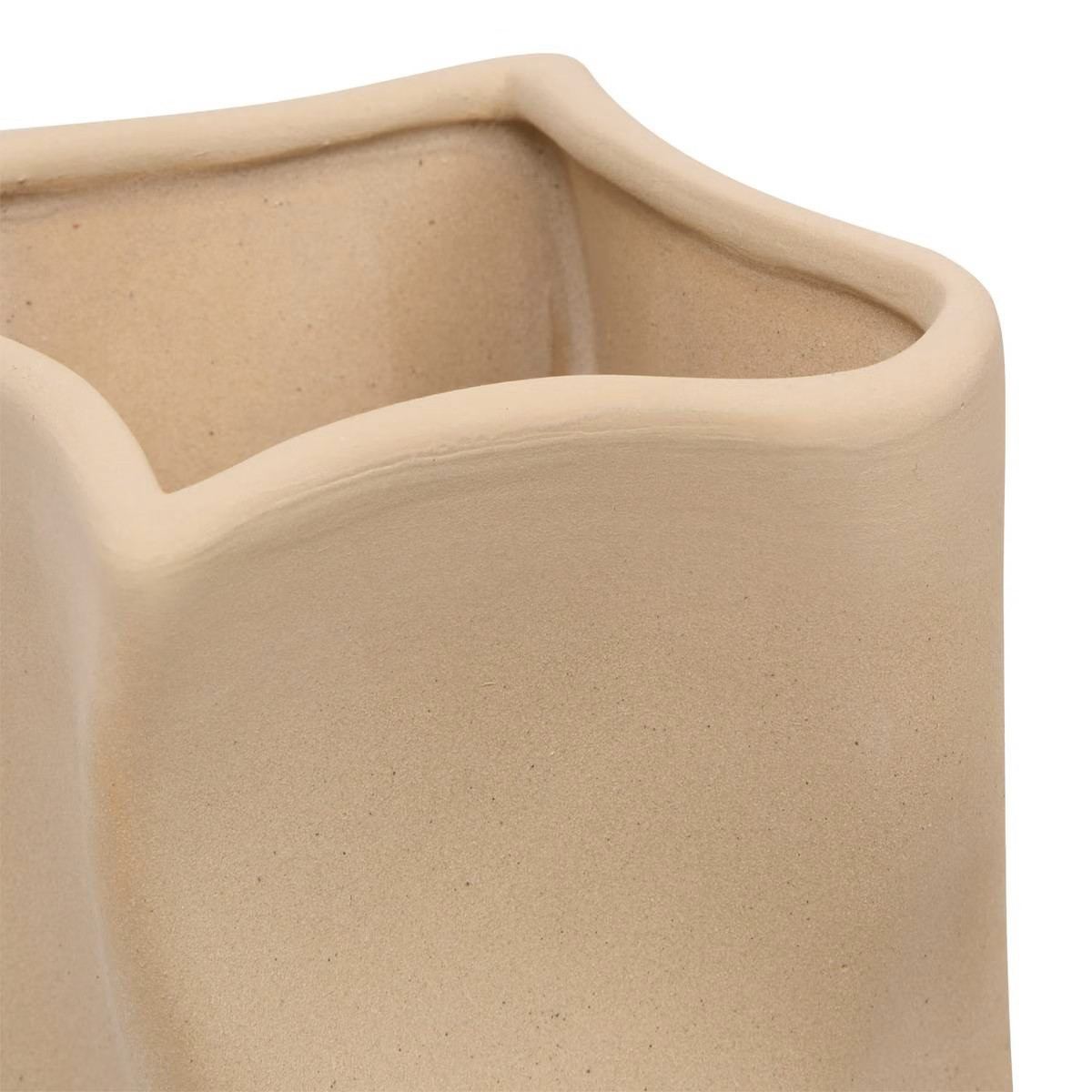 VASO CERAMICA GRIGOR H.25 BEIGE