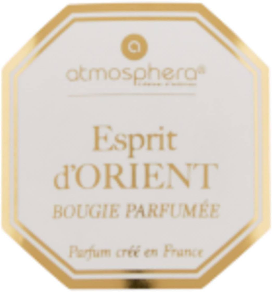 CANDELA PROFUMATA VETRO 200G ORIENTE