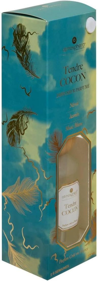 DIFFUSORE PROFUMATO VETRO 200ML COTONE