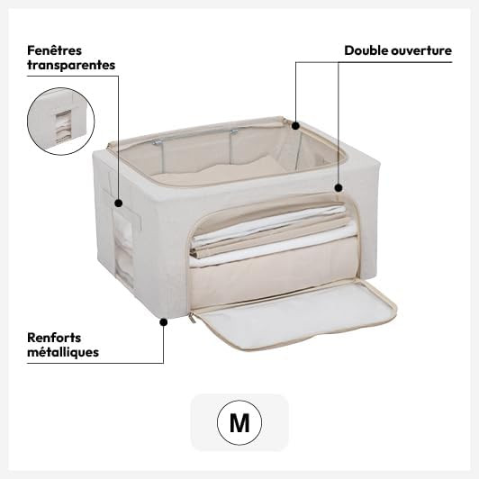 SCATOLA PORTAOGGETTI L BEIGE