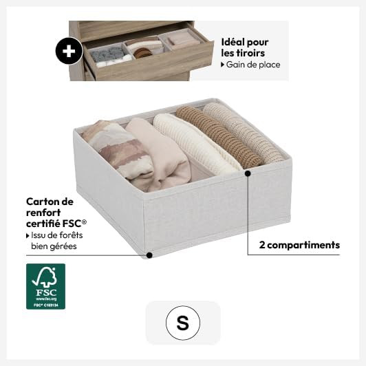 ORGANIZER P/CASSETTI S BEIGE