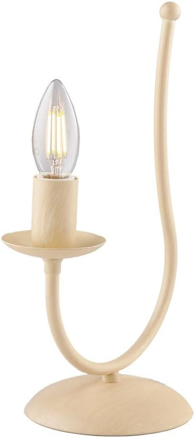 LUMETTO IN FERRO 1XE14  42W AVORIO