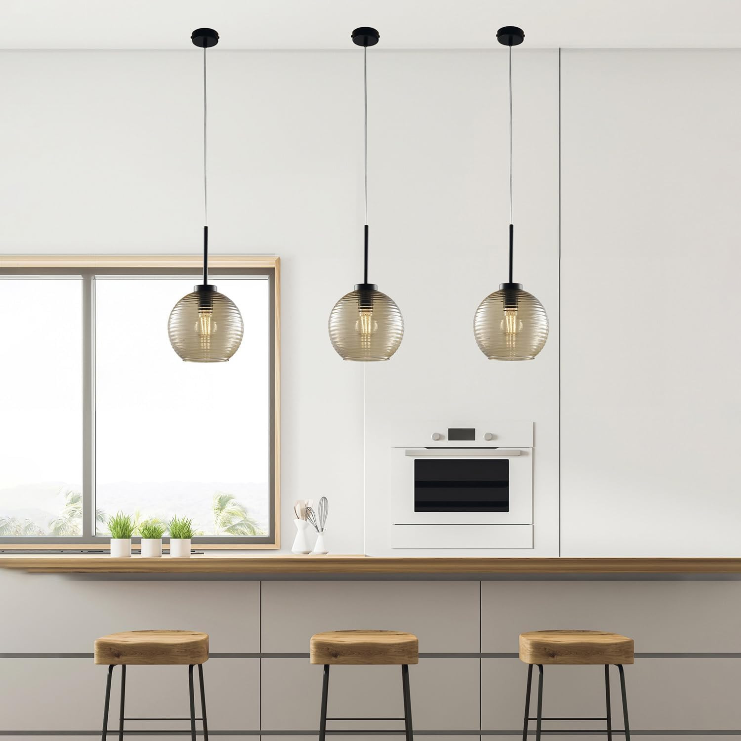 SOSP.FERRO/VTR 1XE27 D.20 AMBRA