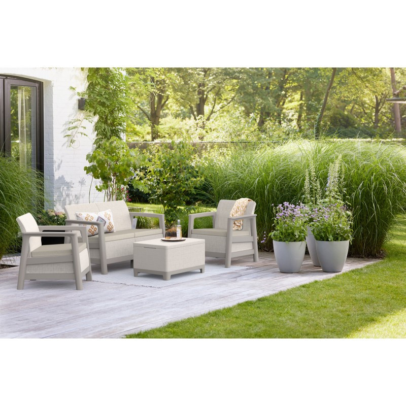 SALOTTO IN RESINA SCANDY GREY