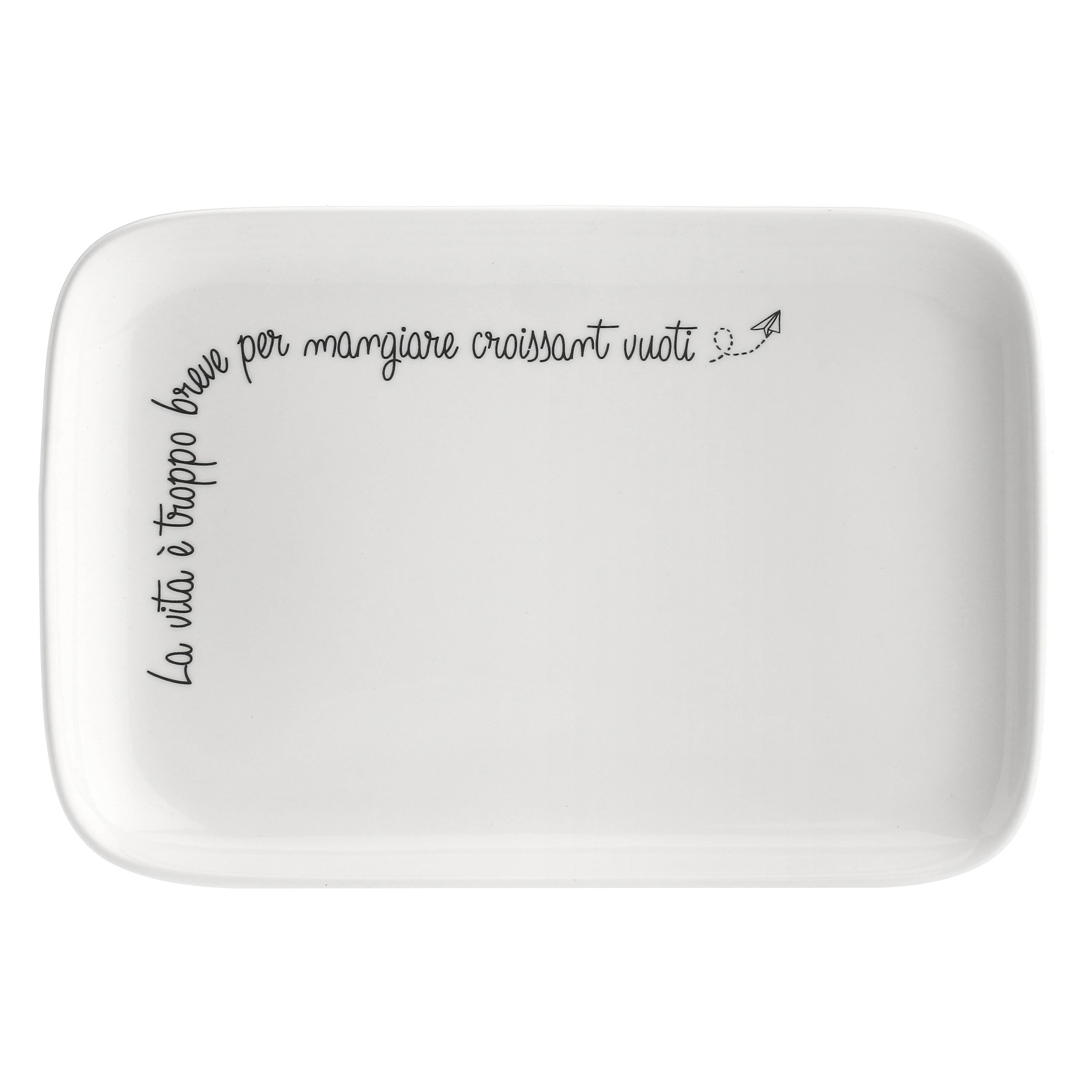 PIATTO RETTANGOLARE CM.22X15