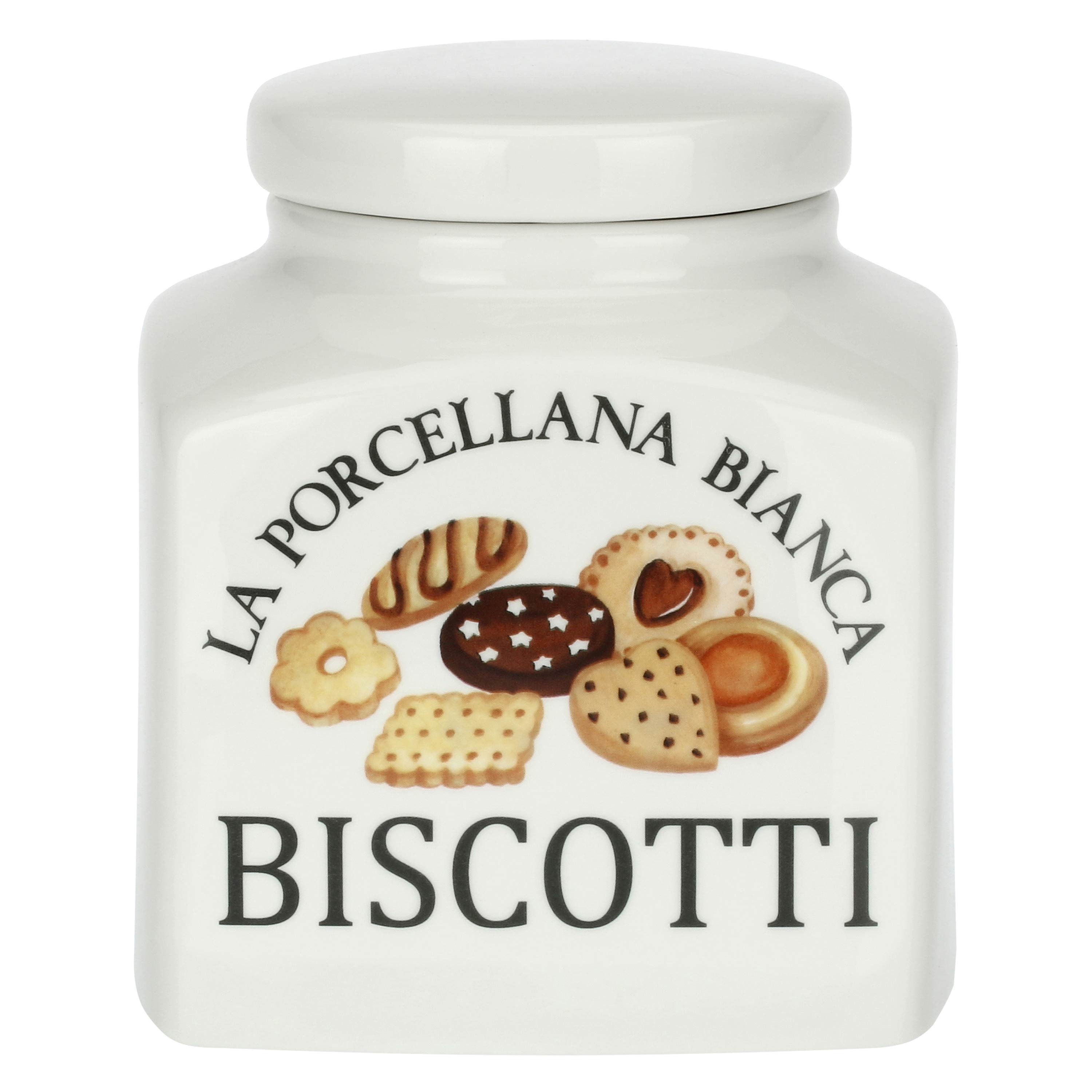 BISCOTTIERA PORC.DEC.3.5L