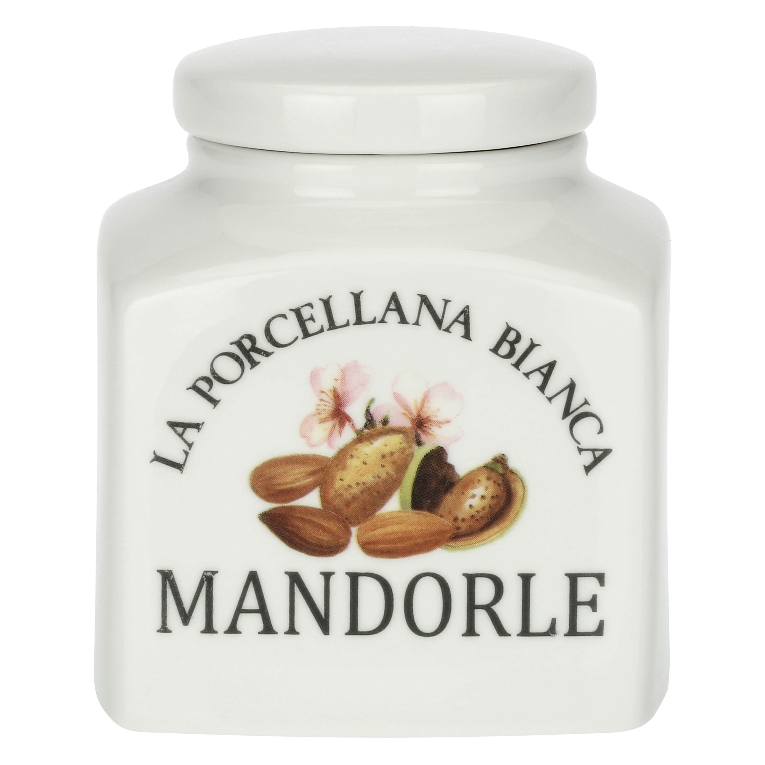 BARATTOLO POR.0.5 LT DECO MANDORLE