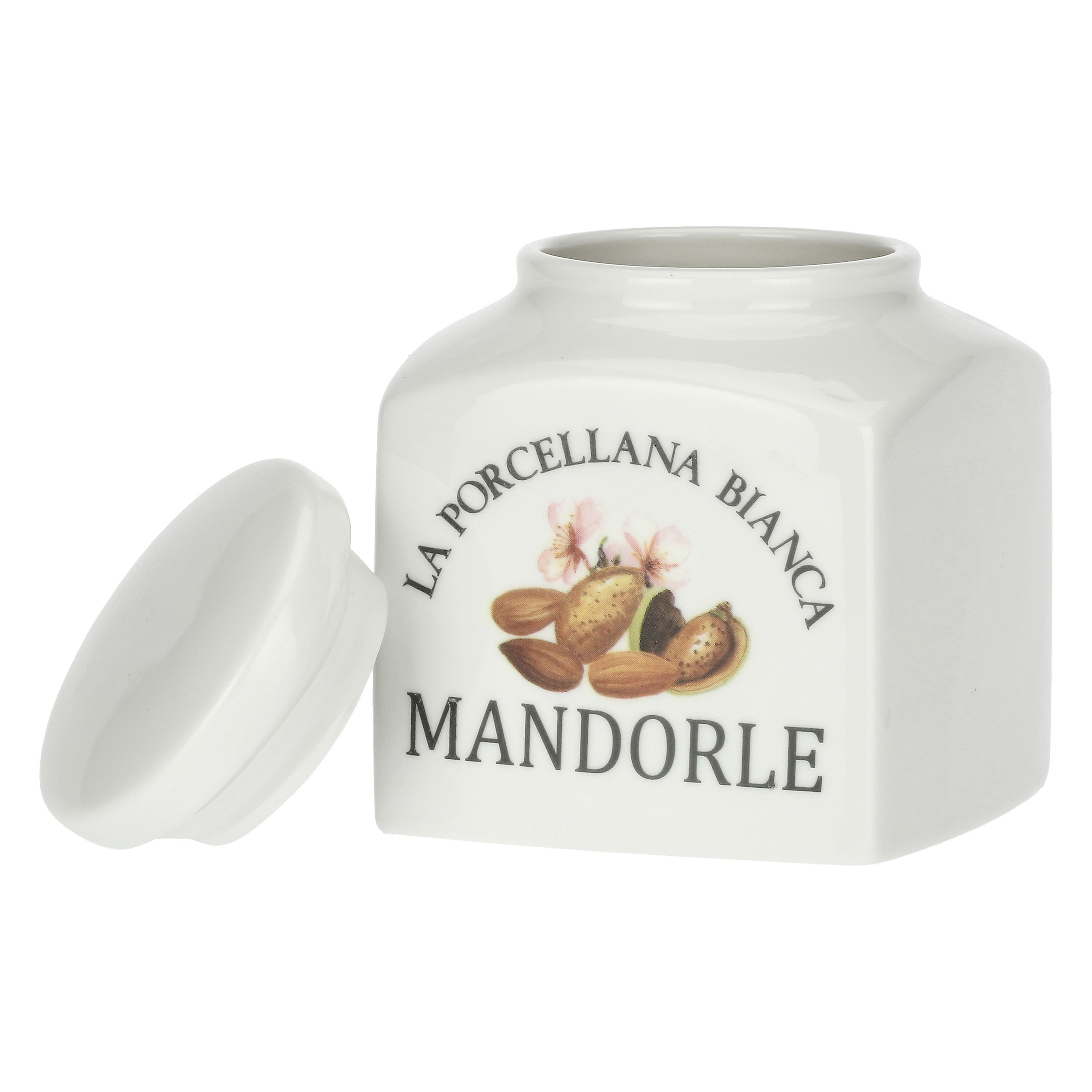 BARATTOLO POR.0.5 LT DECO MANDORLE