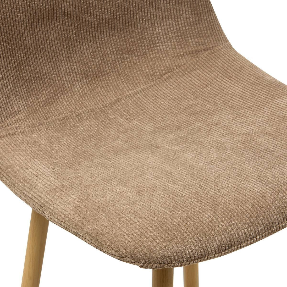 SGABELLO ROKA MARRONE CM. 42X48X93H