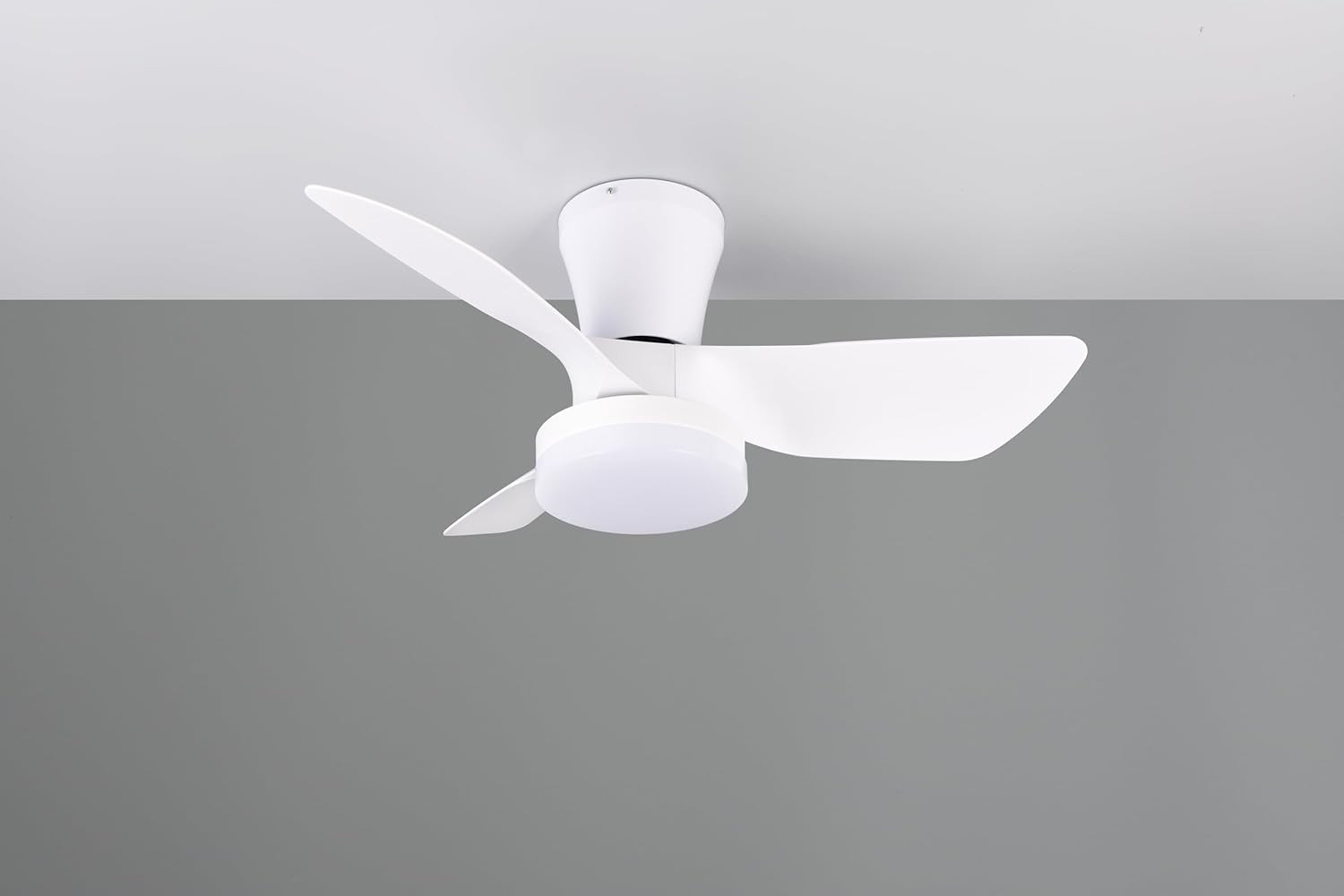 PLAFONIERA VENTILATORE LED CM.76 BIANCO