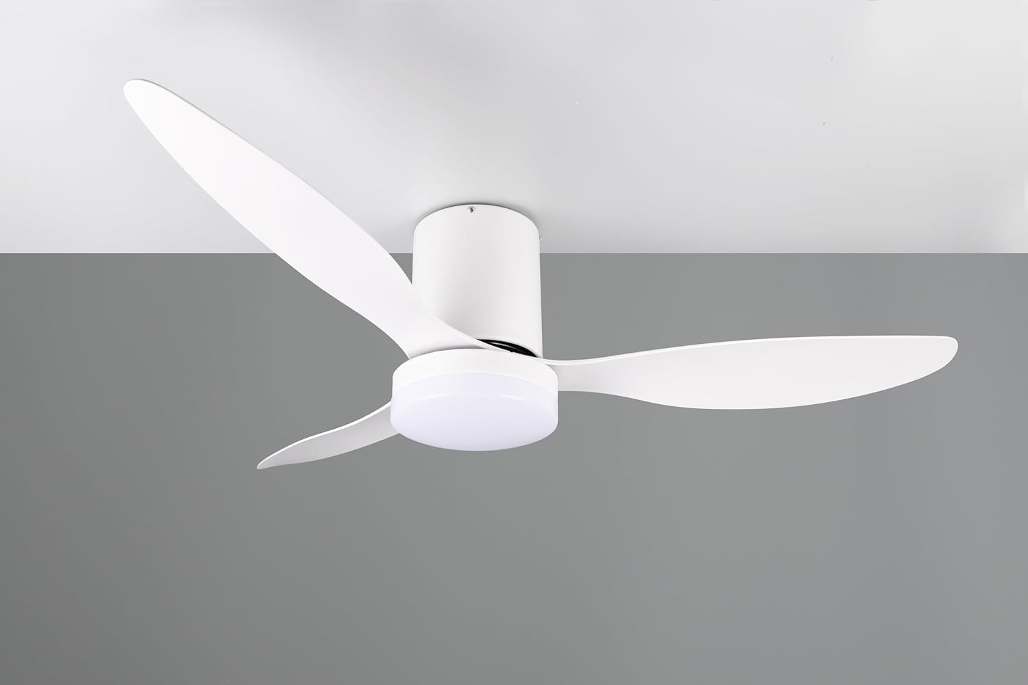 PLAFONIERA VENTILATORE LED CM.132 BIANCA