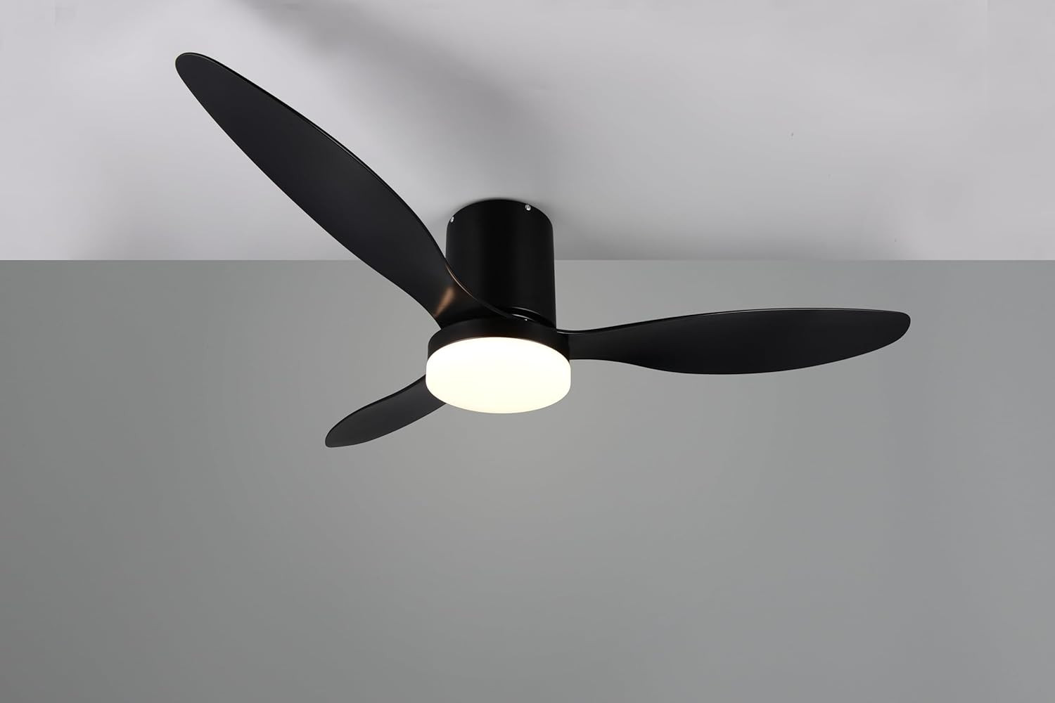 PLAFONIERA VENTILAOTRE LED CM.132 NERO