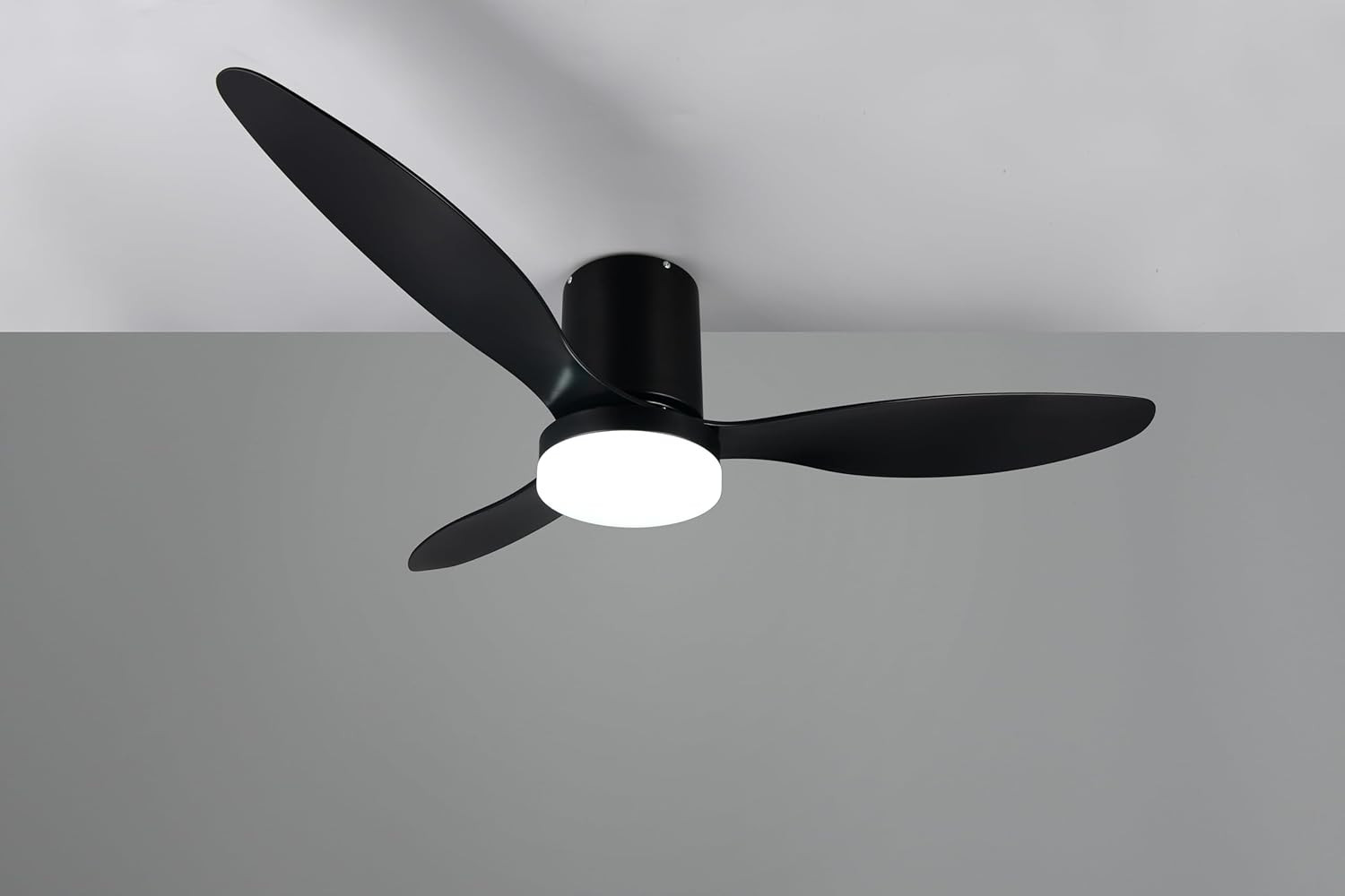 PLAFONIERA VENTILAOTRE LED CM.132 NERO