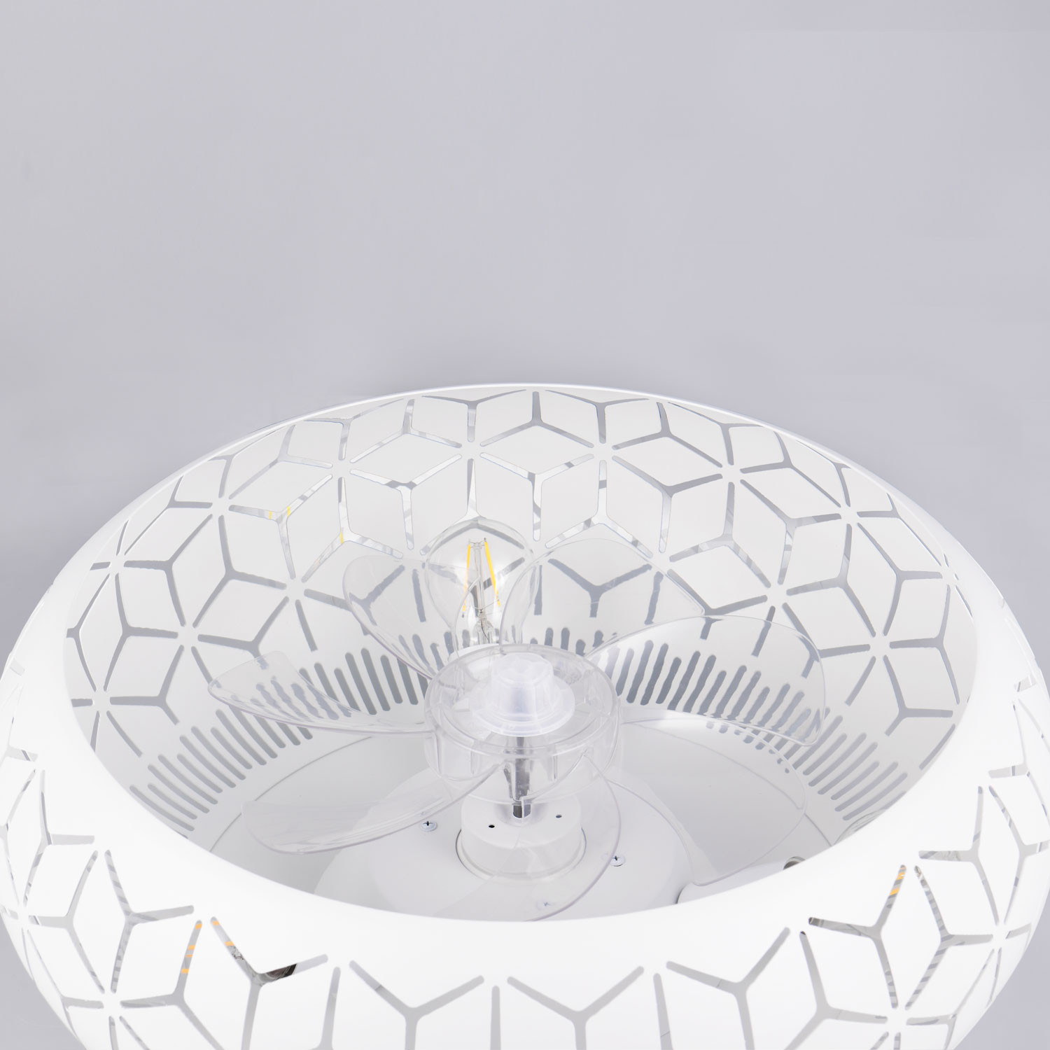 PLAFONIERA VENTILAOTRE METALLO CM.50 BIANCO