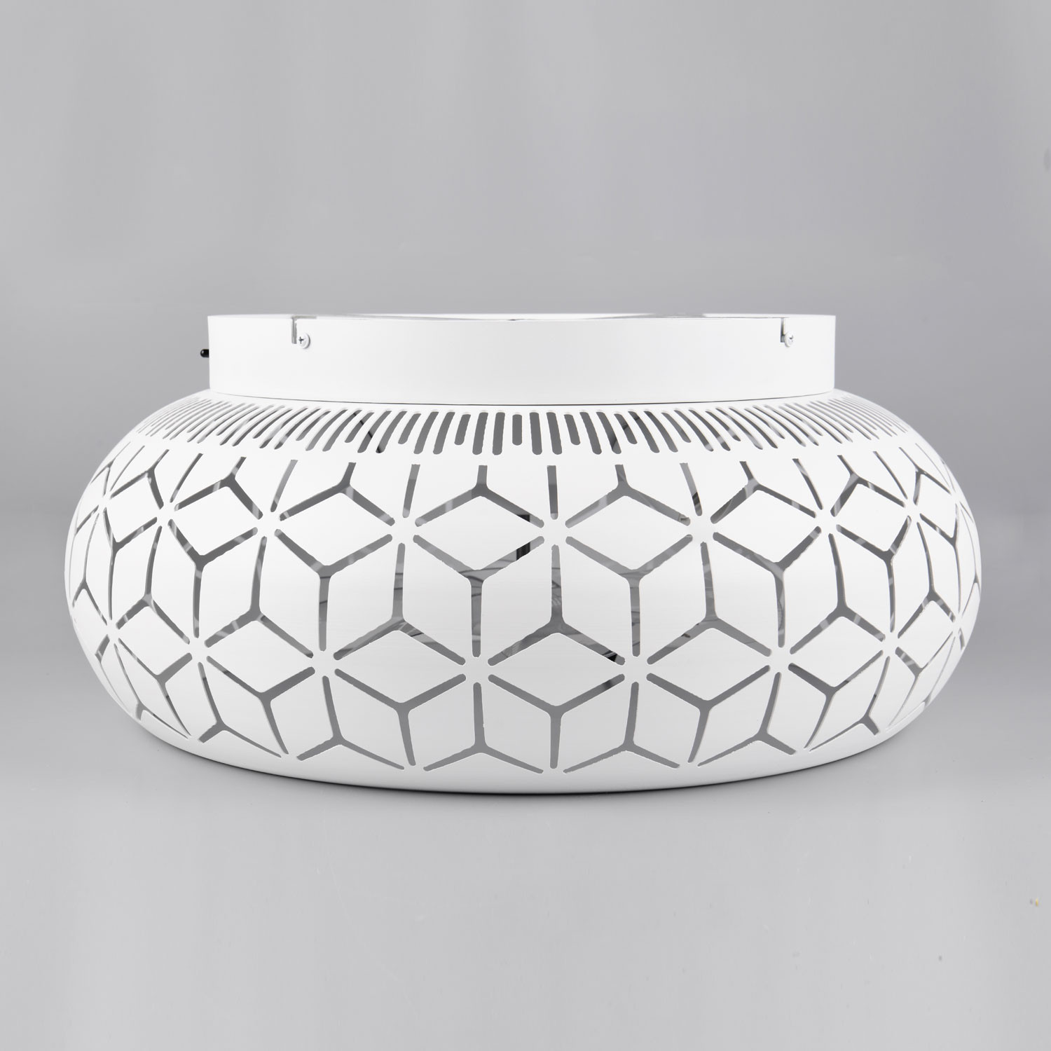PLAFONIERA VENTILAOTRE METALLO CM.50 BIANCO