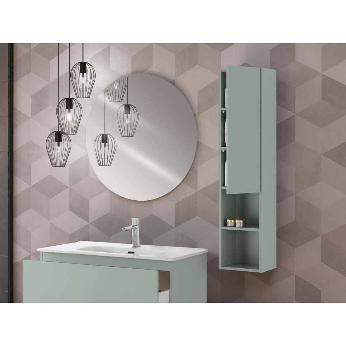 PENSILE 1 ANTA CM.115X30 VERDE