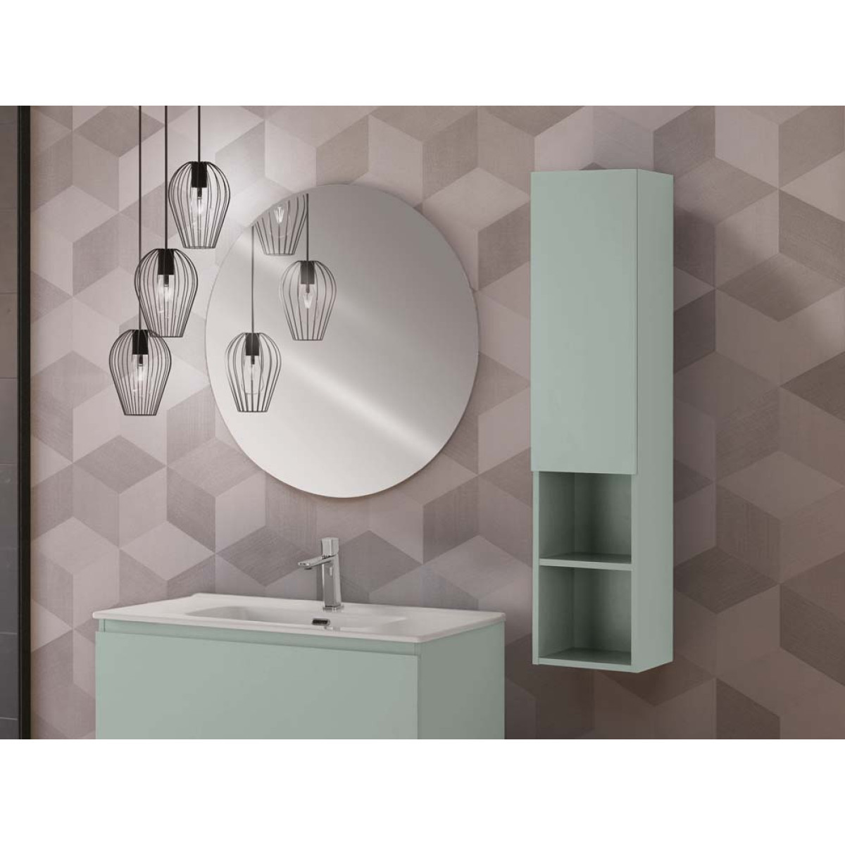 PENSILE 1 ANTA CM.115X30 VERDE