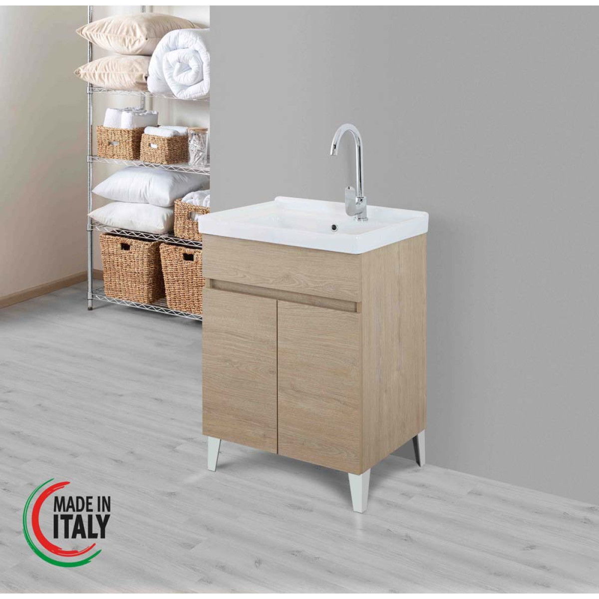 LAVATOIO CM.60X48 ROVERE DOLOMITE