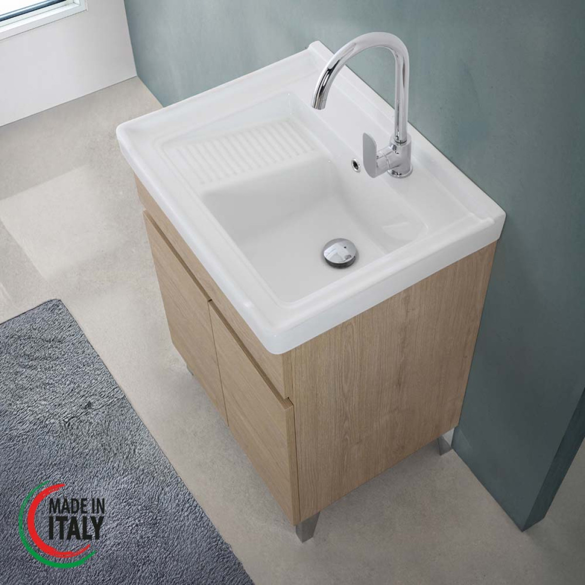 LAVATOIO CM.60X48 ROVERE DOLOMITE