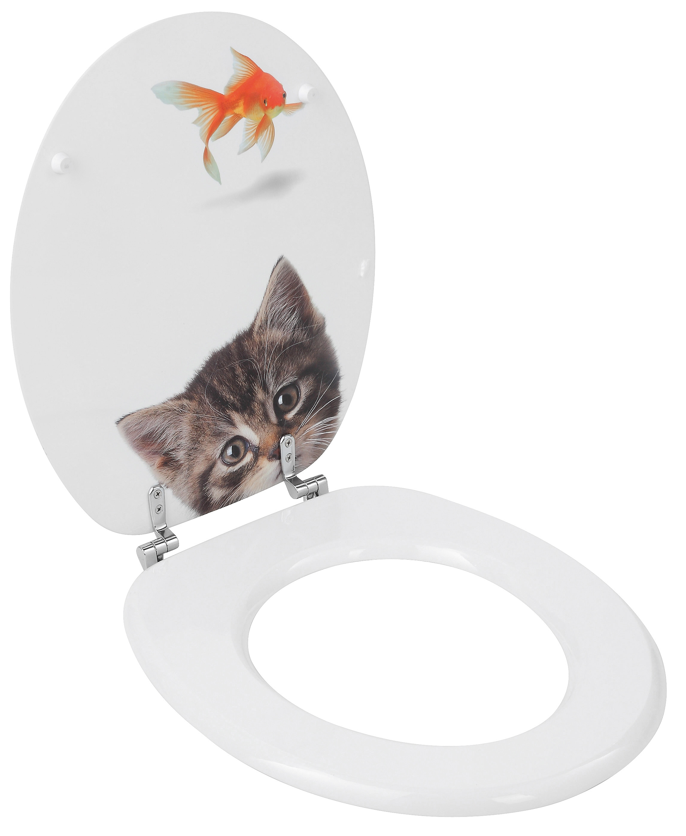 COPRIWATER MDF CON STAMPA GATTO