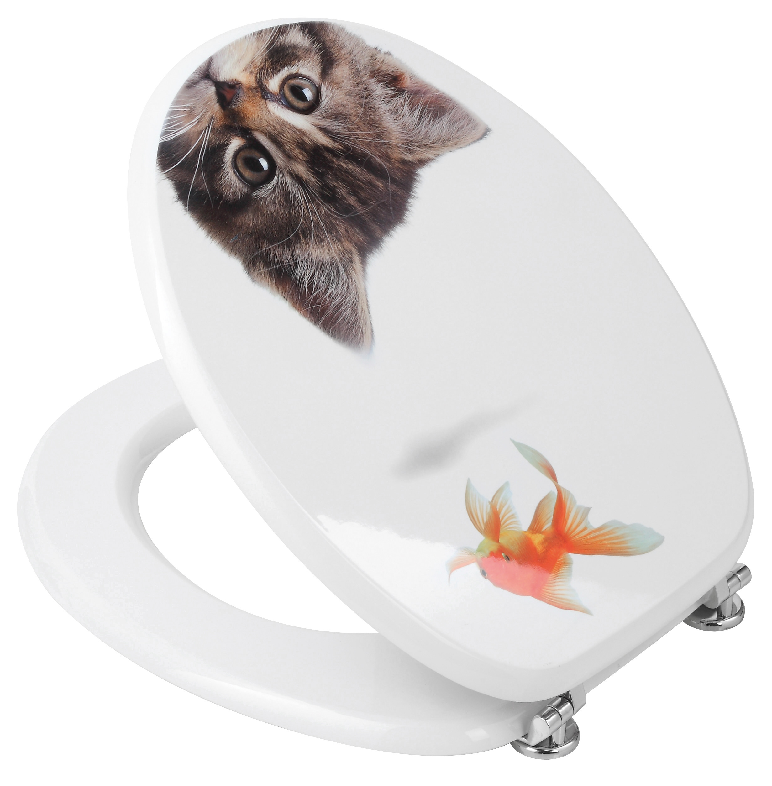 COPRIWATER MDF CON STAMPA GATTO