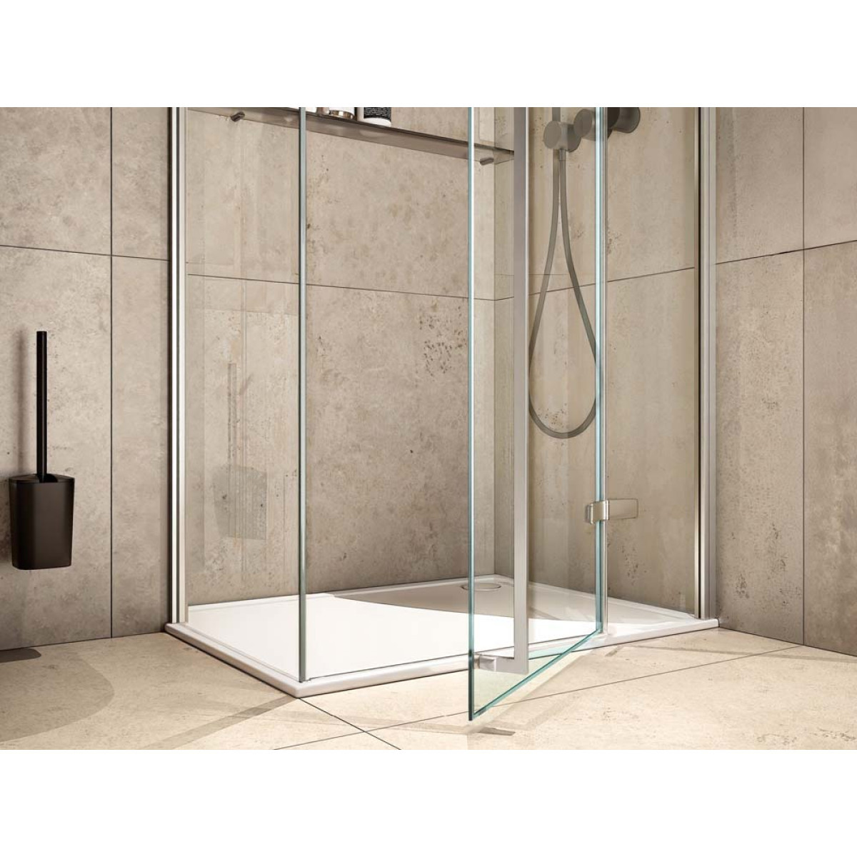 BOX DOCCIA STYLO CM.70X90 H200 CROM