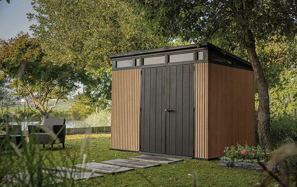 CASETTA RESINA PENT CM.277X218 H226 EFFETTO LEGNO