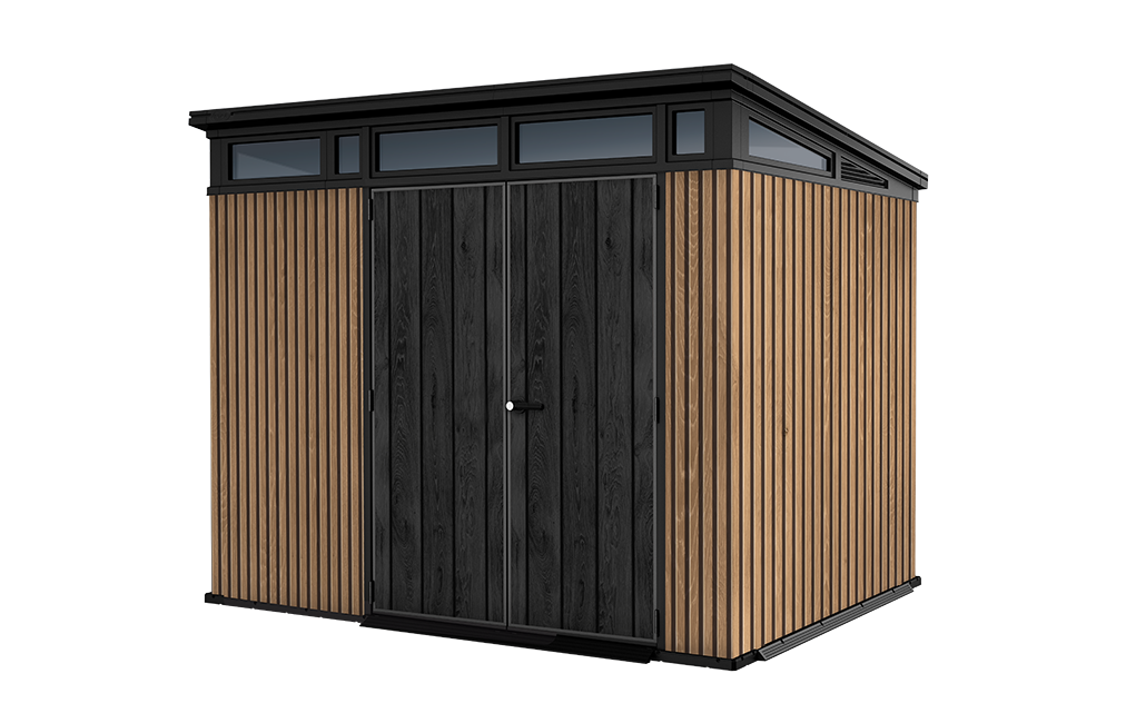 CASETTA RESINA PENT CM.277X218 H226 EFFETTO LEGNO