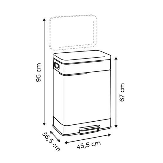 BIDONE DIFF.NOVA 2X30LT.MET.NERO