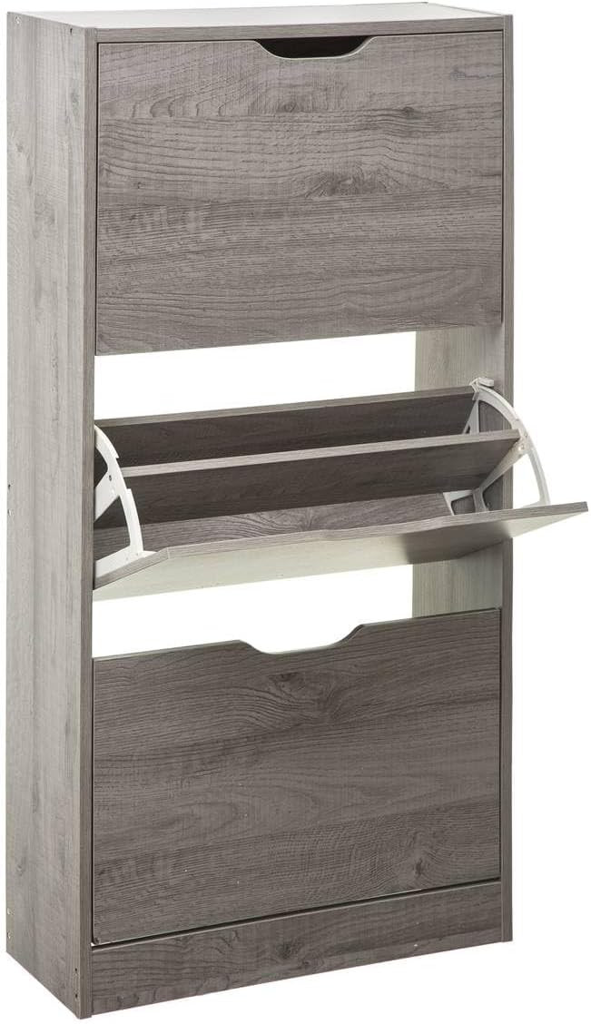 SCARPIERA 3 CASSETTI GRIGIO