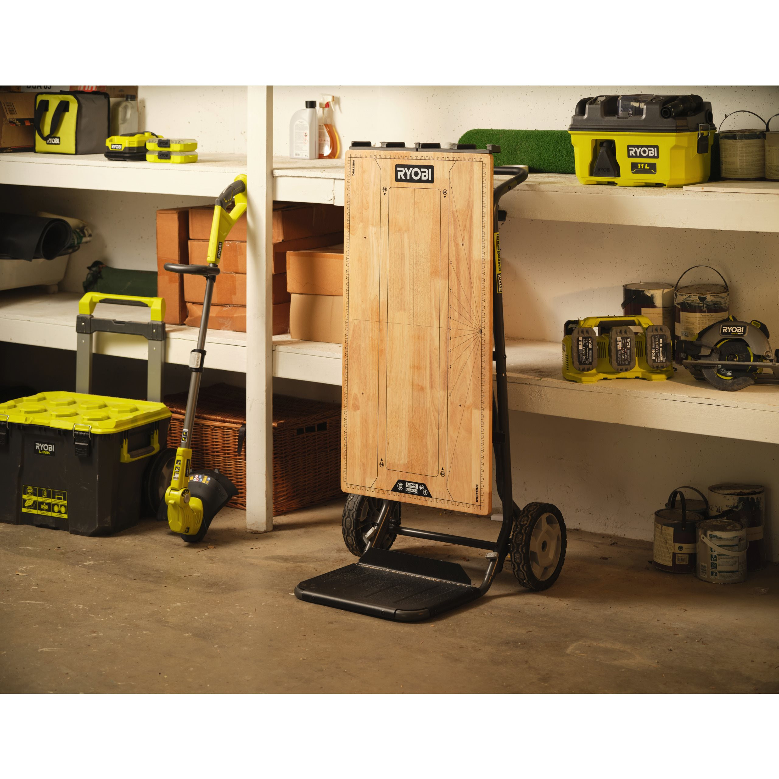 BANCO LAVORO PIEGH.2IN1 CAP.180KG.